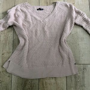 Pink American eagle v-neck sweater!